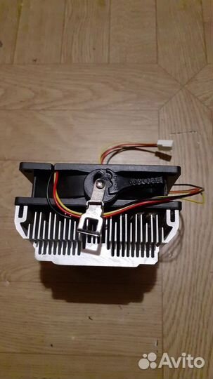 Кулер с алюминевым бруском