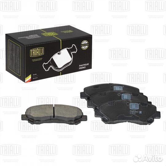 Колодки тормозн Nissan Qashqai 06- диск передний P