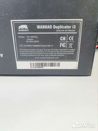 3D принтер Wanhao Duplicator i3