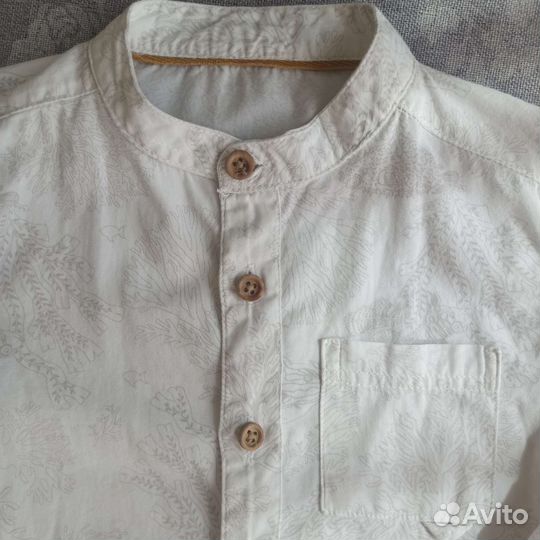 Качественная рубашка для мальчика 104-110