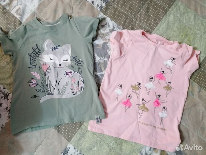 Продам вещи на девочку рост от104-116