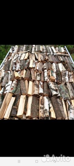 Дрова березовые колотые