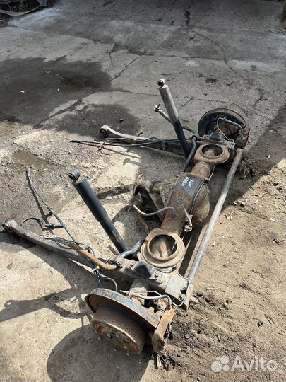 Задний мост pajero sport 1 4.900