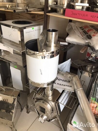 Печка для палатки