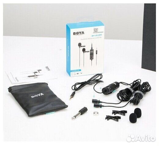 Петличный микрофон boya BY-M1DM