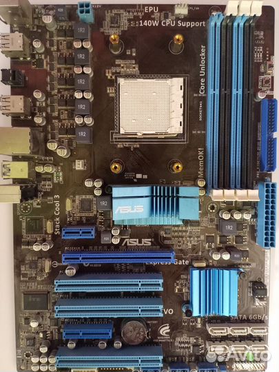 AM3 Asus M4A87TD (140W CPU, до 16GB DDR3, USB3)