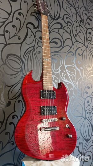 ESP LTD Viper 100 fm электрогитара (обмен есть)