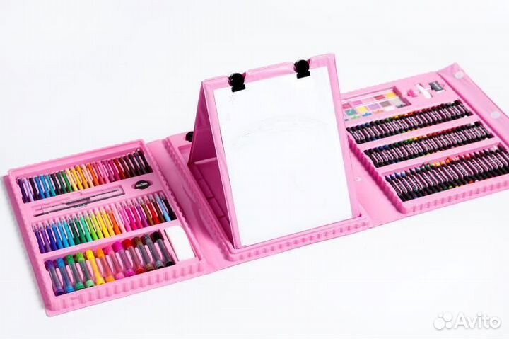 Набор художника с мольбертом для девочки