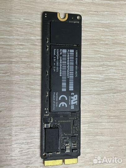 SSD для MacBook 128 Gb