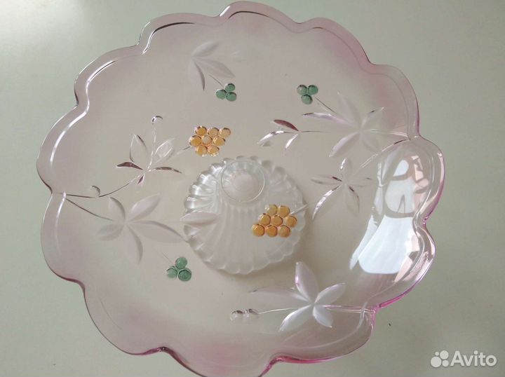 Ваза для конфет/фруктов на ножке