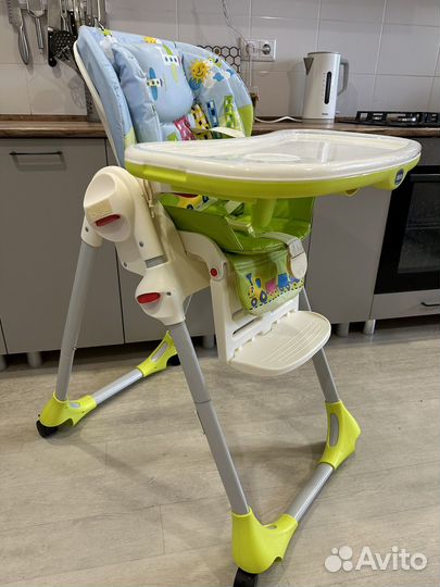 Стул для кормления chicco polly