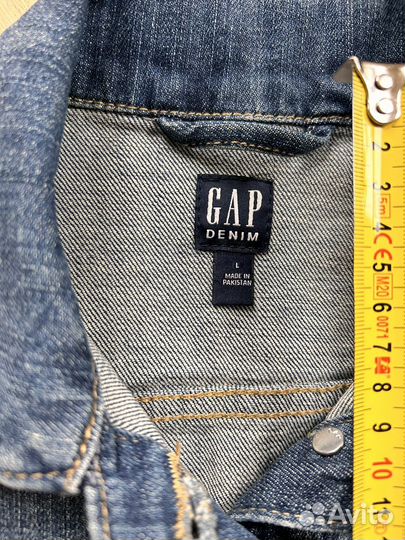 Джинсовая куртка gap на девочку 8-10 лет