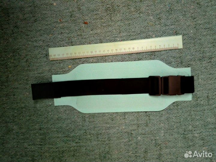 Сумка на пояс плоская водонепроницаемая Лайкра