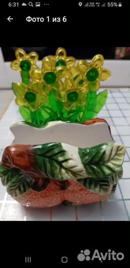 Салфетницы и лимонница (крышка)