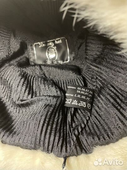 Шапка норковая женская новая