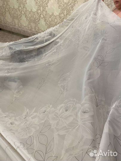 Штора тюль органза занавеска 5м*2,4м