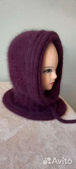 Капоры из пуха норки