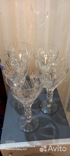 Фужеры бокалы Хрусталь СССР