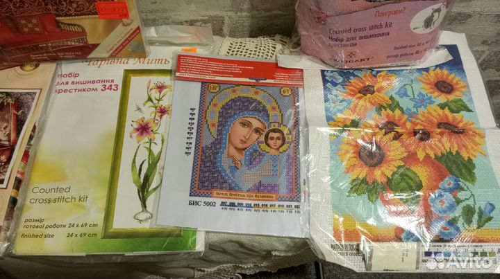 Наборы вышивки