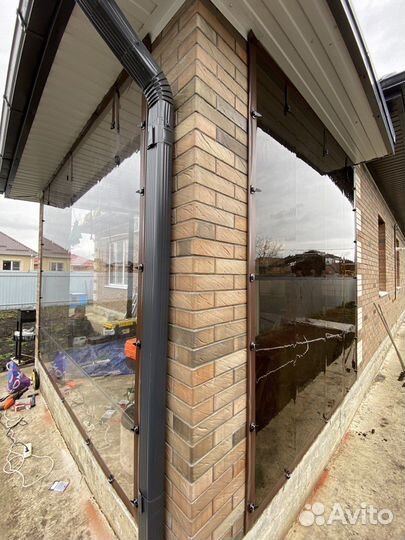 Мягкие окна для террас и беседок от производителя