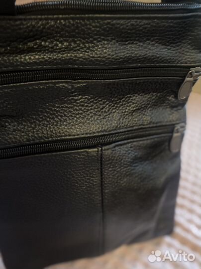 Сумка натуральная кожа новая мужская