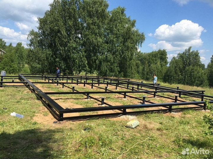 Винтовые сваи, доставка, монтаж