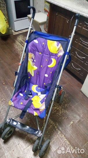 Прогулочная коляска трость бу