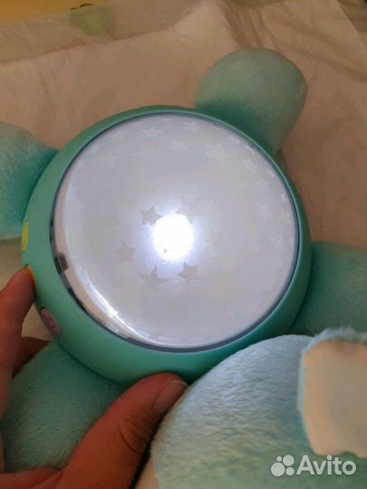 Ночник-проектор бегемотик