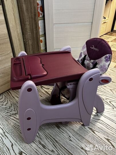 Стульчик для кормления jetem трансформер