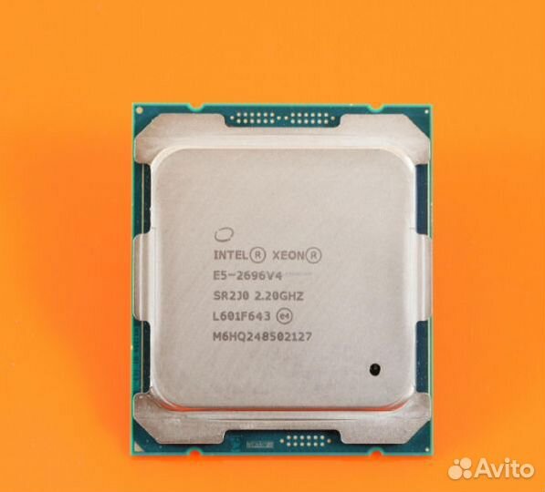 Intel xeon E5 2696 V4, 3.6 ггц, 22 ядра в наличии