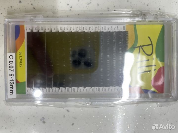 Палетки ресниц и клей Новое