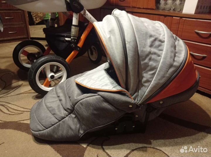 Коляска 2 в 1 adamex gloria