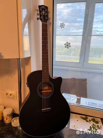 Трансакустическая гитара Kepma