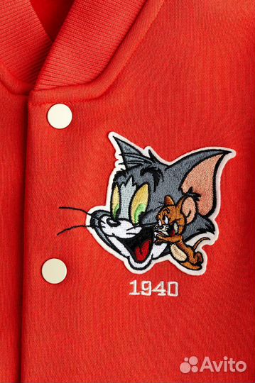 Новый тёплый бомбер h&m