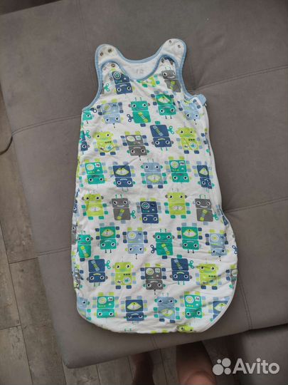 Спальный мешок Mothercare детский 6-12М тёплый