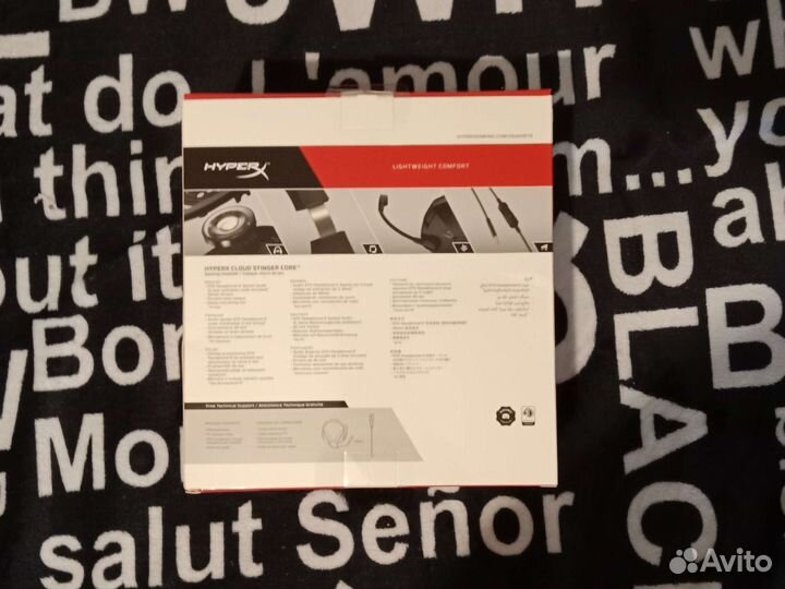 Наушники hyperx cloud stinger core