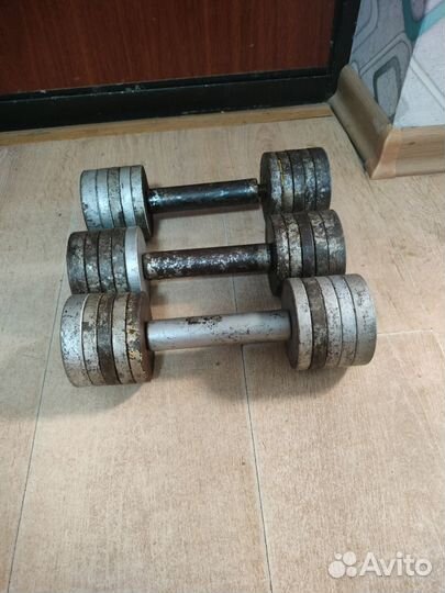 Гантели разборные СССР