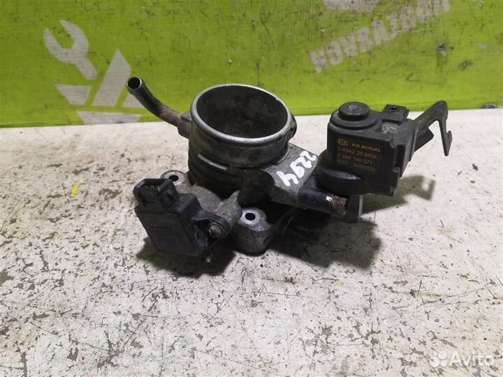 Заслонка дроссельная механическая Киа Спектра