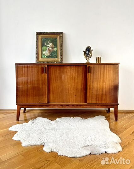 Винтажная тумба-хайборд mid-century modern