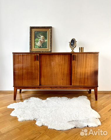 Винтажная тумба-хайборд mid-century modern