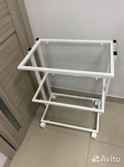 Тележка метал / стекло