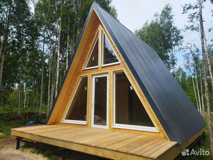 Бригада строительей каркасных домов