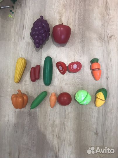 Набор фруктов овощей