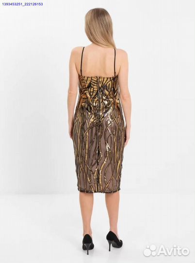 Новогоднее платье с пайетками (Арт.15857)