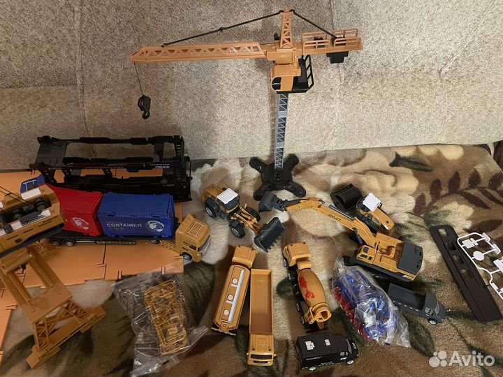 Игровой набор строительной техники