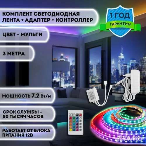 Светодиодная лента, готовое решение