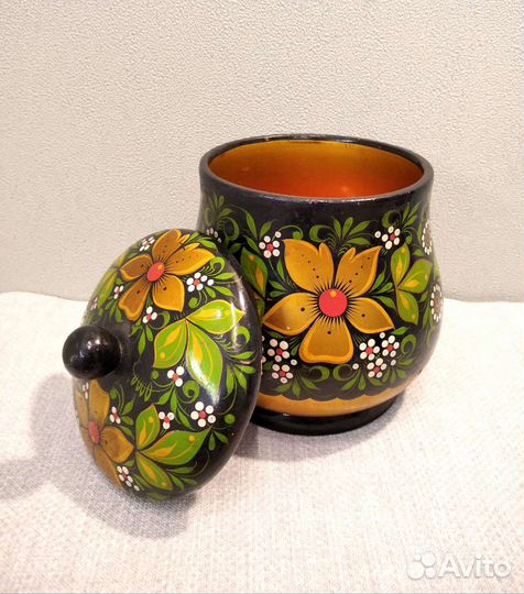 Горшок Хохлома СССР