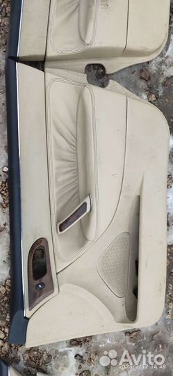 Дверные карты обшивка дверей Пежо 607