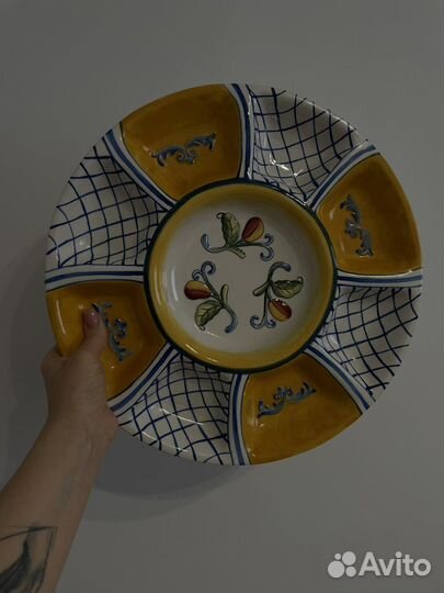 Менажница керамическая