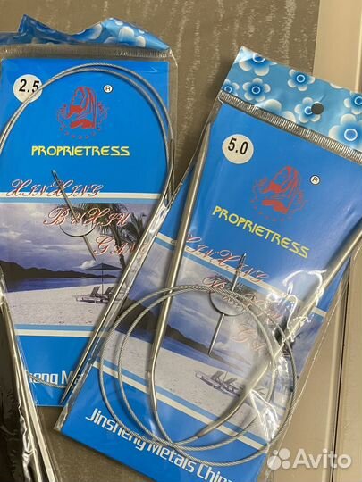 Спицы для вязания круговые